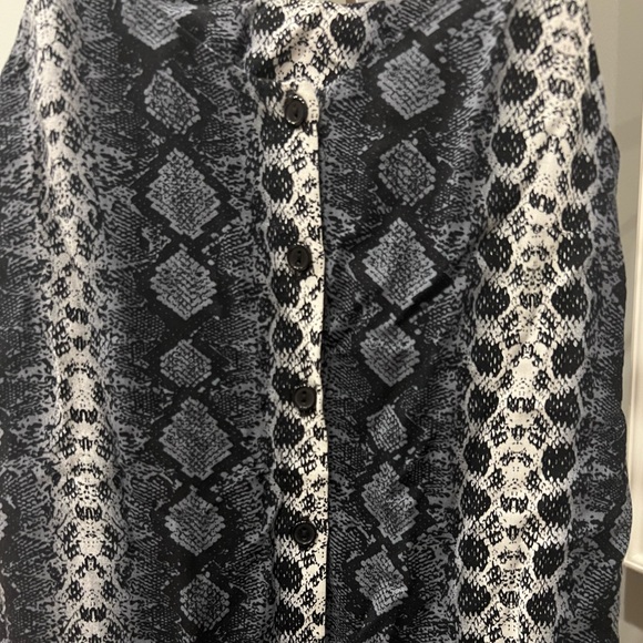 H&M Snakeskin Print Slip Mini Dress - Picture 2 of 5